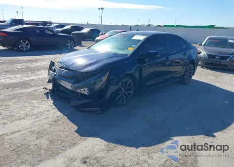 2020 Toyota Corolla Se from USA, damaged, VIN 5YFS4RCE0LP028500